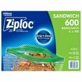 thumbnail image 1 of Ziploc Brand Sandwich Bags, 150-count, 4-pack, 1 of 1