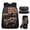 American Flag Mountain Bear Print, variant on Vintage Rose Flower Kids Backpack Set 4 Pcs Lightweight Kids School Bag with Pencil Case and Water Bottle Cover for Flower Lovers Kids