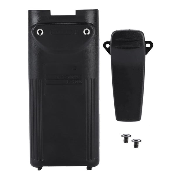 Caja De Batería Para Icom Radio Ic-F3/F22/A6/V82/V8/Ic-24/Ic-U82/ Gran Capacidad (6 * Aa) Negro Moyic EL006605-00