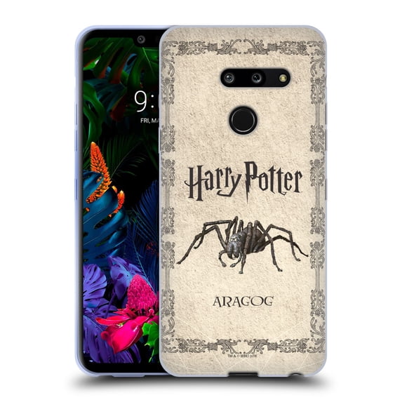 Head Case Designs Officially Licensed Harry Potter Chamber Of Secrets II Aragog Spider Creature Soft Gel Case Compatible with LG G8 ThinQ