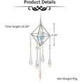 thumbnail image 2 of Crystal Suncatcher For Window Decor Chandelier Crystals Prisms Hanging Sun Catchers For Home Garden, 2 of 4