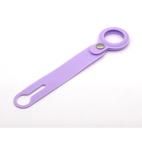 Funda De Silicon Para AirTags Color Purpura Ximxi Color Purpura