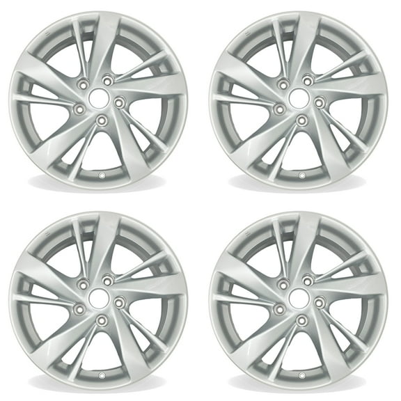 For Nissan Altima OEM Design Wheel 17" 17X7.5 2013-2016 Silver Set of 4 Replacement Rim