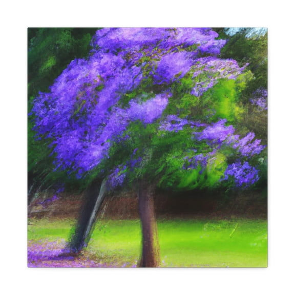 Jacaranda Momentum Study - Canvas