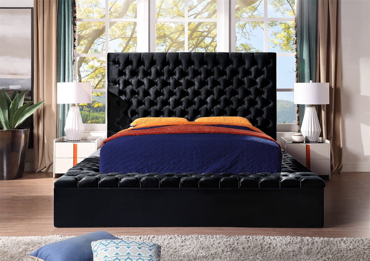 Geralyn upholstered storage platform deals bed king size