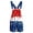 A-Blue25, variant on Overalls For Men Bib Coveralls Shorts US National Flag Printed Independence Day Adjustable Straps Rompers 4Th Of July Outfit