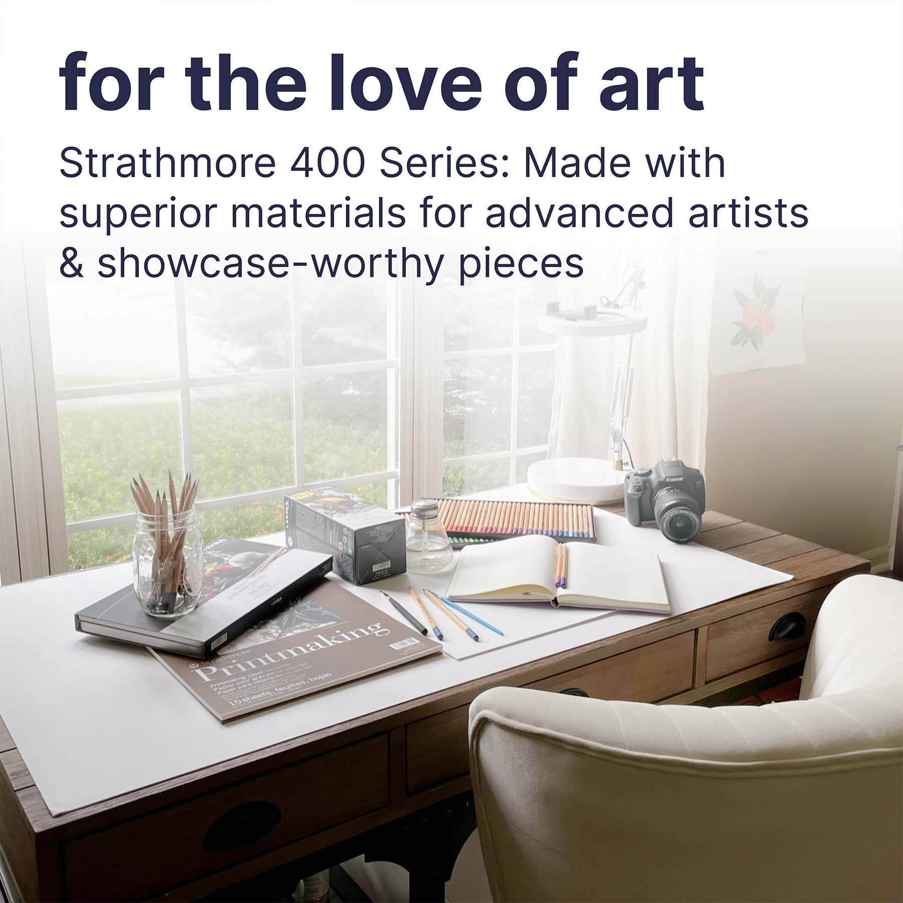 Strathmore Sketch Paper Pad, 400 Series, Recycled, 18 in x 24 in, 30 Sheets
