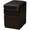 thumbnail image 3 of Hirsh 20-in Deep Mobile Pedestal File 2-Drawer Box/File. Black Cushion. Black, 3 of 6