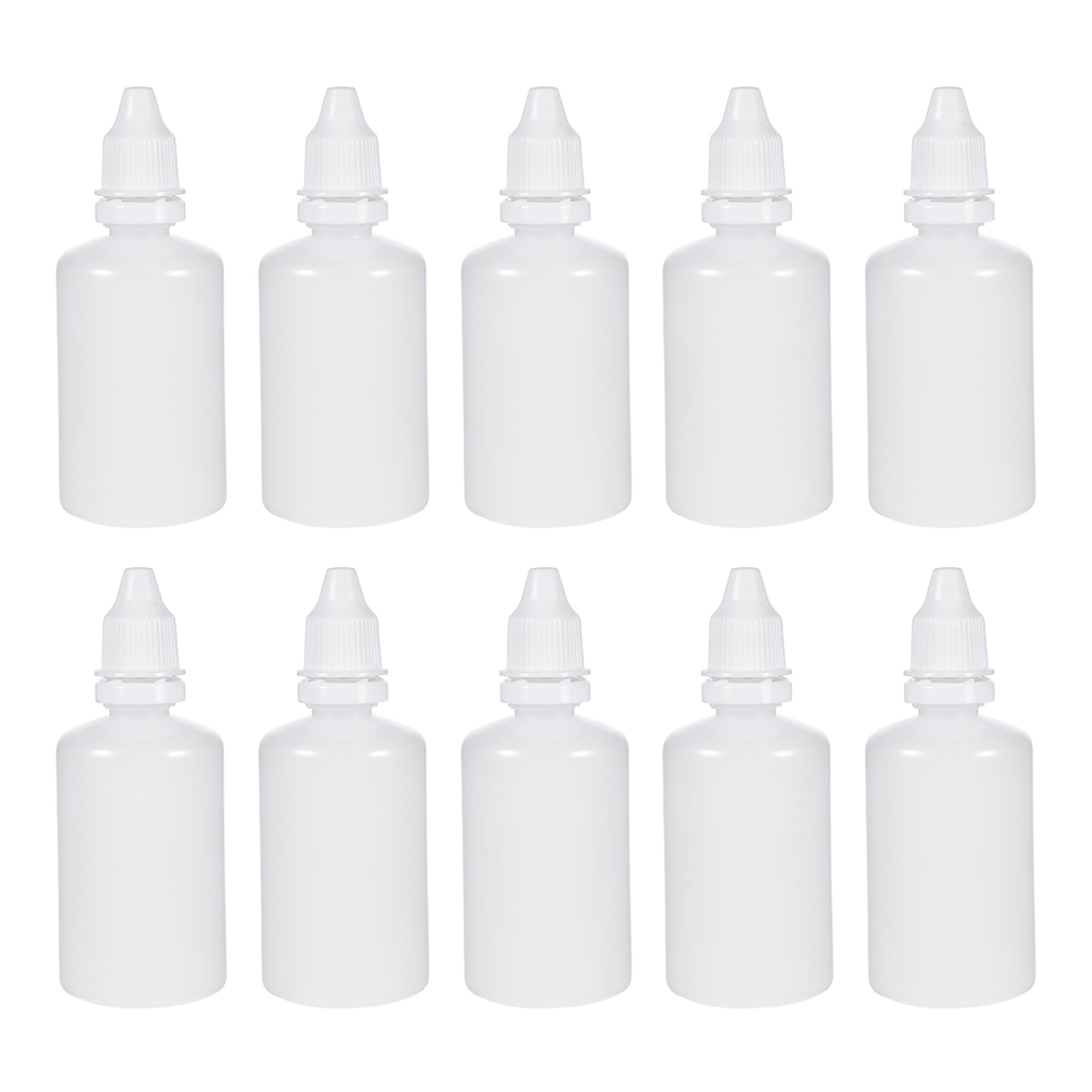 Plastic Dropper Bottle, 50ml/1.7 oz Small Mouth Drop Bottles Empty