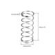 thumbnail image 2 of Resorte de acero en espiral comprimido extendido de 1x16x40mm, 10pcs, 2 of 3