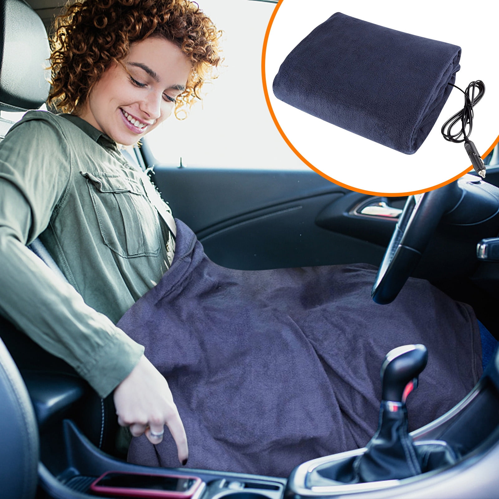 Qiopertar Big holiday Savings Car Heating Electric Blanket Car Cover Blanket And Winter Warm Blanket 12V Clearance Saving Up To 65 Off