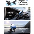 thumbnail image 4 of Lamicall Cargador para Auto Inalámbrico - [Qi2 15W Carga Rápida] 360°Ajustable para mag Safe Charger, Iman Celular Auto Coche Ventilador o Tablero, para iPhone 17 Pro MAX 16 15 14 13 y Samsung S25, 4 of 15