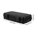 thumbnail image 2 of Beaupretty Small Organizer Box Portable Tool Storage Case Waterproof Abs Black 1Set, 2 of 8