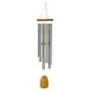 Woodstock Wind Chimes Signature Collection, Chimes of Olympos, 36'' Silver Wind Chime OWS