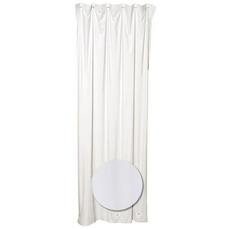 Zenith Products Vinyl Shower Curtain Liner (Best Men's Shower Products)