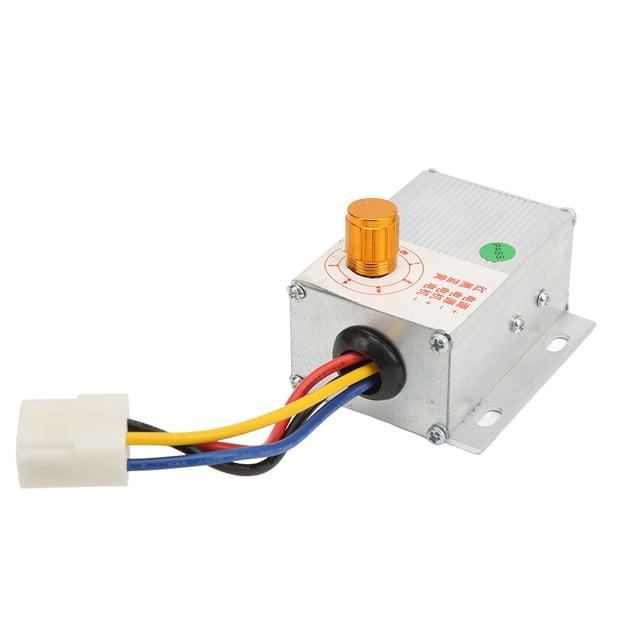 Controlador de motor Sin escobillas, Rendimiento Regulador de Velocidad Controlador Profesional de Alta Temperatura Resistencia 250W Para Triciclo de Scooter de Bicicleta