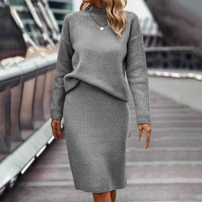 Women Fashion Knit Colorblock Round Neck Loose Long Sleeve Sweater Top,My  Orders on,Daily Deals of The Day Prime Today only,Dollar Items,Warehouse  Clearance Open Box Grey