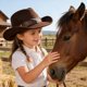 thumbnail image 3 of Sombrero vaquero infantil fieltro sombrero vaquero niños 4-8 años sombrero vaquero fiesta occidental, 3 of 8