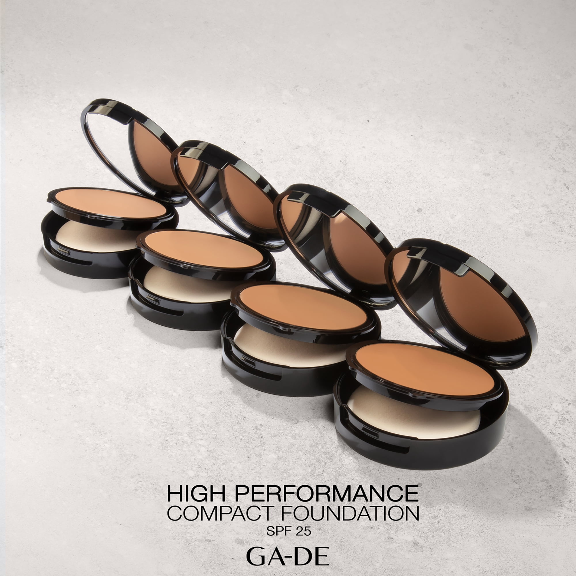GA-DE High Performance Compact Foundation 3, Foundation Powder, 0.4 oz