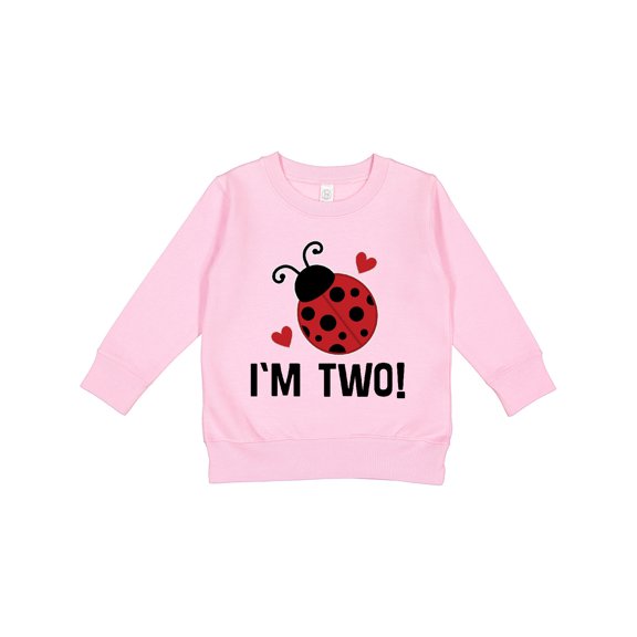 Inktastic Ladybug 2nd Birthday Cute 2 Year Old Toddler Sweatshirt