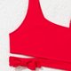 thumbnail image 5 of Odeerbi 3-7 Años Bikini de Verano Para Niñas Con Pareo Traje de Baño Estampado Fresa 3- Conjunto de 3 Piezas, 5 of 8