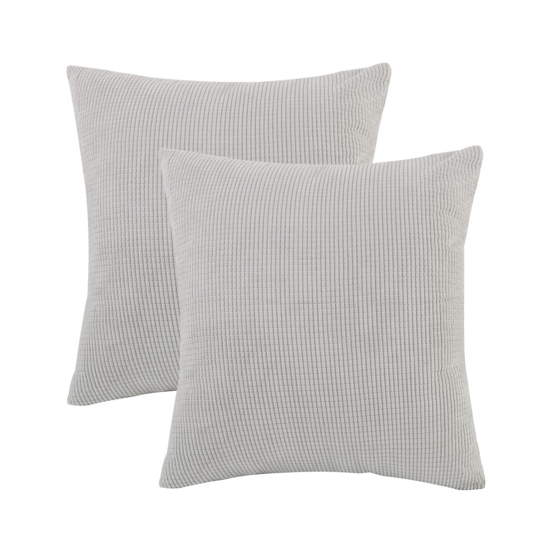 gray pillow covers