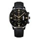 thumbnail image 1 of Reloj analógico de cuarzo con correa de cuero y caja de acero inoxidable para hombres deportivos a la moda Wmkox8yii gfajkfgbkjabf229, 1 of 1