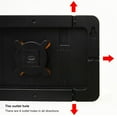 thumbnail image 4 of Reloj de pared Sailing LED con Control remoto pantalla grande para sala de estar, 4 of 10
