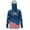 American Flag Blue Marlin Fish Pattern, variant on SEANATIVE Long Sleeve Fishing Hoodie for Men UV Protection Tops Breathable Lightweight Athletic Shirt Outdoor Sport Apparel for Outdoor Fishing Lovers, 3XL, Dog Brown