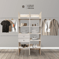 thumbnail image 4 of Closet Verona 2 Entrepañeras Premium Ajustable DECOMOBIL  CLOSET VERONA, 4 of 5