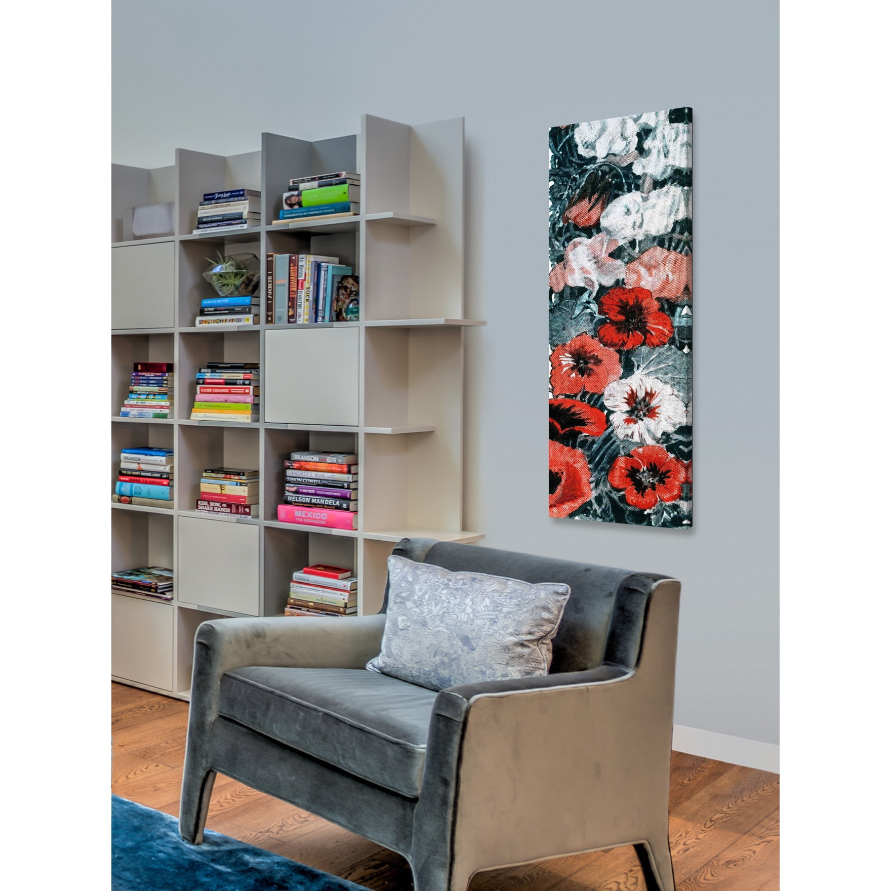 Marmont Hill "Flowers Veg 2" Painting Print on Canvas