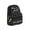 Black-BK Home Decor, variant on Cute Cat Plaid Printed Mini Purse with Sturdy Detachable Chain Portable Canvas Keychain Pouch for Cards Lipstick Earphones and Small Everyday Accessories 5.3x3.9x2.6in