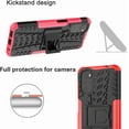 thumbnail image 4 of Tyre Pattern Design Case for Motorola Moto G22, Hybrid TPU+PC Material Double Layer Protection Shockproof Cover with Kickstand Phone Case for Moto G22      Purple, 4 of 8