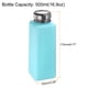 thumbnail image 2 of 3uds Disolvente Alcohol Dispensador 500ml(16.9oz) Empujar Abajo Líquido Dispensador Bomba con Sellado Inoxidable Acero Tapa para Acetona Limpiador, Azul, 2 of 6