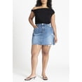 thumbnail image 3 of ELOQUII Women's Plus Size Asym Twist Sleeve Top, 3 of 3