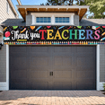 thumbnail image 5 of Colorful Pencil Thank You Banner Teachers Appreciation Week Balloons Celebration for Classroom Decor School Event, 5 of 7