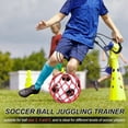 thumbnail image 5 of Uxcell Soccer Ball Kicking Net Solo Football Ball Kick Net Practice Training Aid Soccer Return for Ball Red, 5 of 6