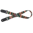 thumbnail image 1 of Courroie d'Ukulélé Ajustable en Polyester Doux Tissé à Motif Imprimé, Ceinture d'Épaule avec Corde de Suspension pour Ukulélé, 1 of 8