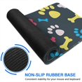 thumbnail image 6 of Long Mouse Pads for Desk,Cool Pet Background Dog Paw Desk Mats on Top Of Desks, Desk Mouse Pad Extra Large with 3mm Non-Slip Base and Stitched Edge for Gaming,Office,Work,Home 35.4"x15.7", 6 of 6