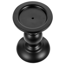 HOMEMAXS  Candlestick Black Holders Candlesticks Banquet Dinner Party