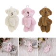 thumbnail image 4 of Peluche colgante de oso articulado movible, muñecas articuladas, Mini Oso de juguete, relleno de bolsa de regalo E65D, 4 of 4