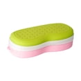 thumbnail image 2 of Estuche para gafas de natación, caja de almacenamiento para gafas de natación, estuche protector portátil impermeable para de natación para mujeres y Rosa Verde, 2 of 8