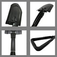 thumbnail image 4 of Sensch 60cm Folding Survival Snow Shovel with Pick, Portable Black Carbon Steel Handle, Camping Digging Tool, 4 of 7