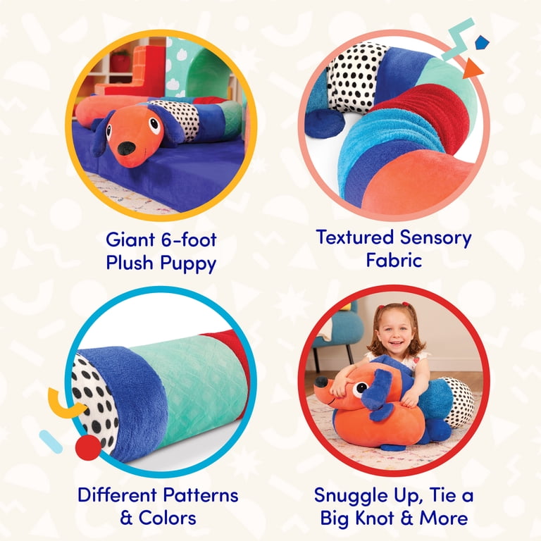Giant 6-Foot Long Plush Puppy photo 3