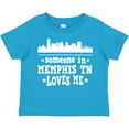 thumbnail image 3 of Inktastic Memphis Tennessee Someone Loves Me Skyline Boys or Girls Toddler T-Shirt, 3 of 5