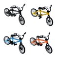thumbnail image 4 of 2 Pcs Doigt Métal Modèle de Bicyclette Jouet Miniature Course Jouet Simulation Collection pour Enfant Enfant Garçon Adulte Cadeau, Armygreen, 4 of 6