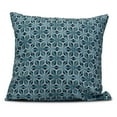thumbnail image 2 of Simply Daisy 16" x 16" Water Mosaic Geometric Print Pillow, 2 of 2
