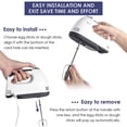 thumbnail image 7 of SK-133 Electric Egg Beater Household Hand-held Mixer Beating Egg White Cream Baking And Noodle Machine, 7 of 7