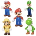 thumbnail image 2 of Set de Figuras Mario Bros 5pzs Juguetes Classic Cappy Luigi Yoshi Explorador Pack, 2 of 5