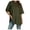 Army Green, variant on Women Classic Crew Neck Short Sleeve T Shirt Basic Casual Top Loose Fit Plus Size Solid Color Tee Summer Tops For Women Blue